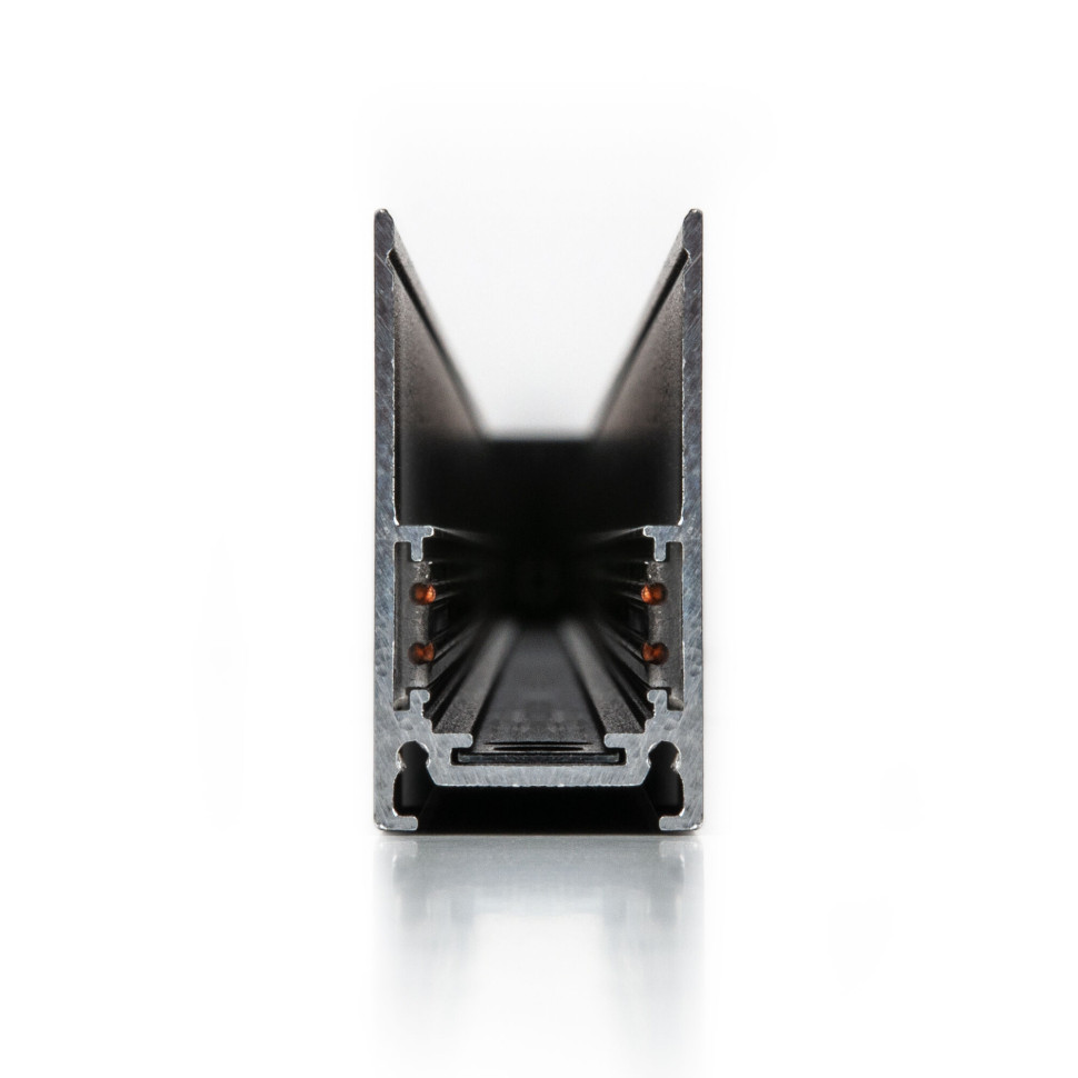 Шинопровод накладной черный 1 м Slim Magnetic 85085/00