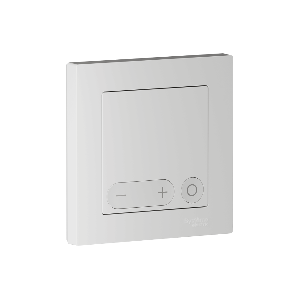 Умный термостат тёплого пола 16А, 250 В, Zigbee, Цвет Белый. AtlasDesign SMART SBER от Systeme Electric. ATN000138Z