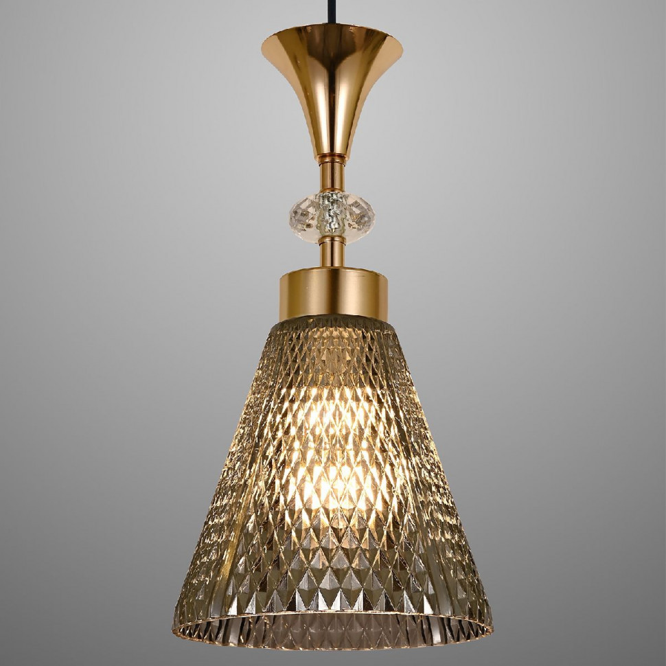 Подвесной светильник Reluce 02005-0.9-02 SMOKE