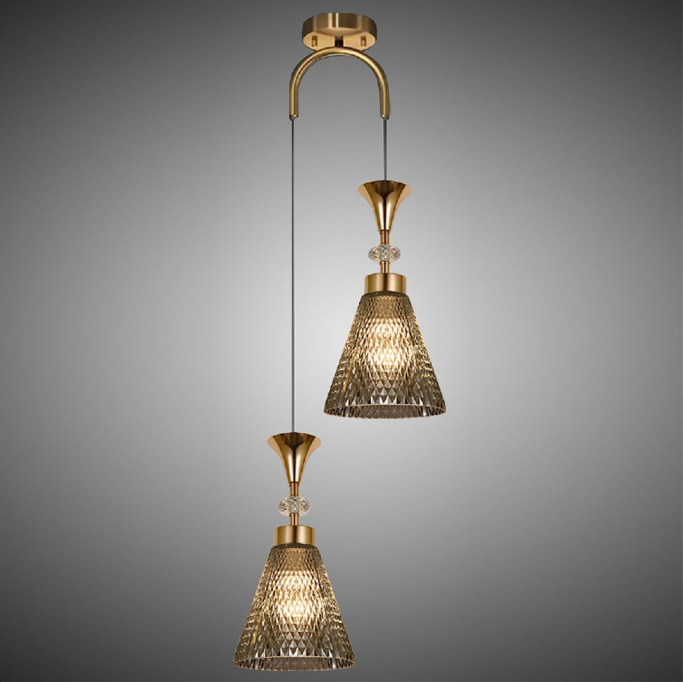 Подвесной светильник Reluce 02005-0.9-02 SMOKE