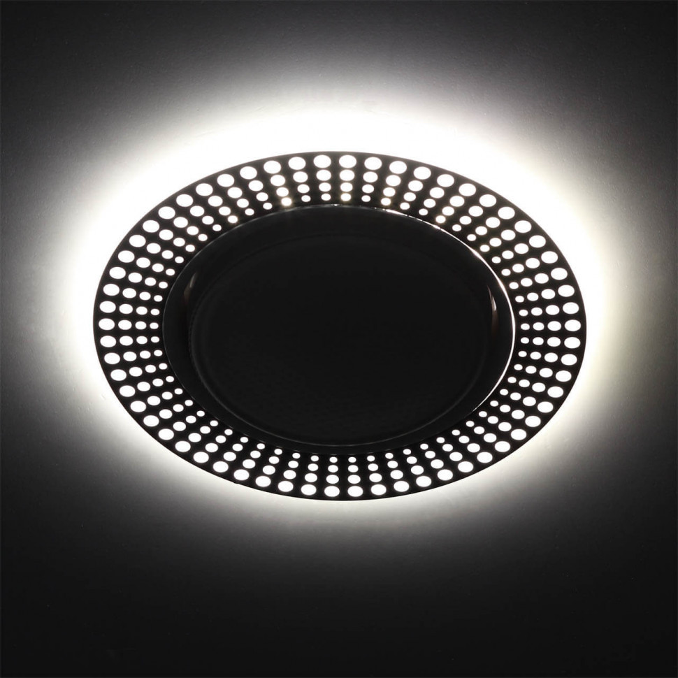 Встраиваемый светильник ЭРА DK LD29 WH/BK Б0037387