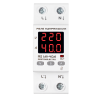 Реле напряжения c контролем тока 40A ROSTOKELECTRO (DigiTop) RE VA-40A