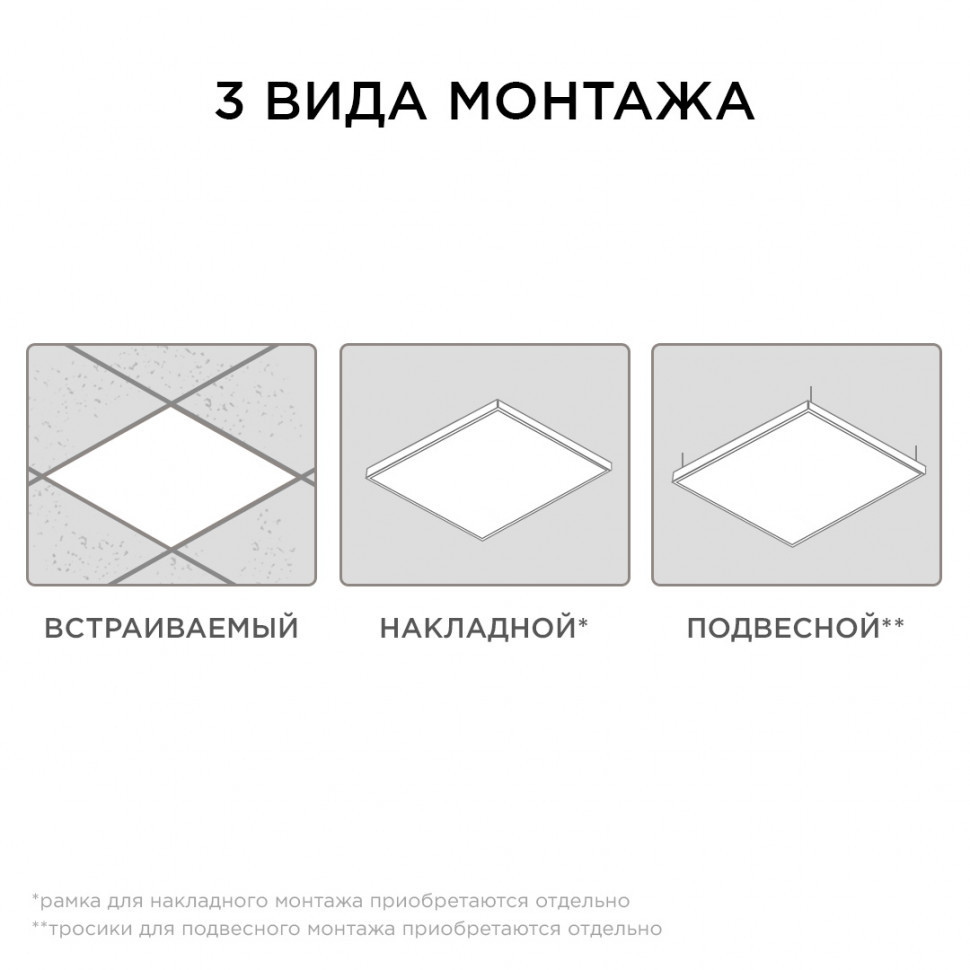 Светодиодная панель Apeyron 42-003