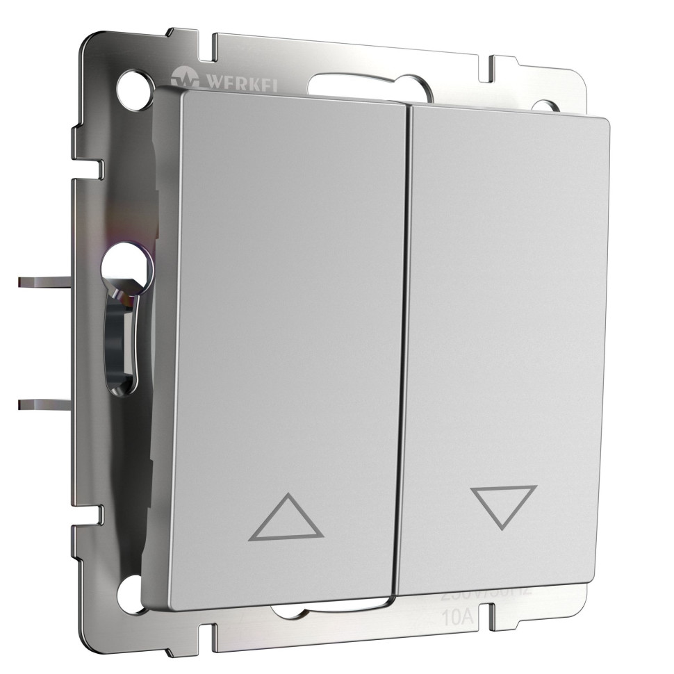 Выключатель жалюзи серебряный W1124506