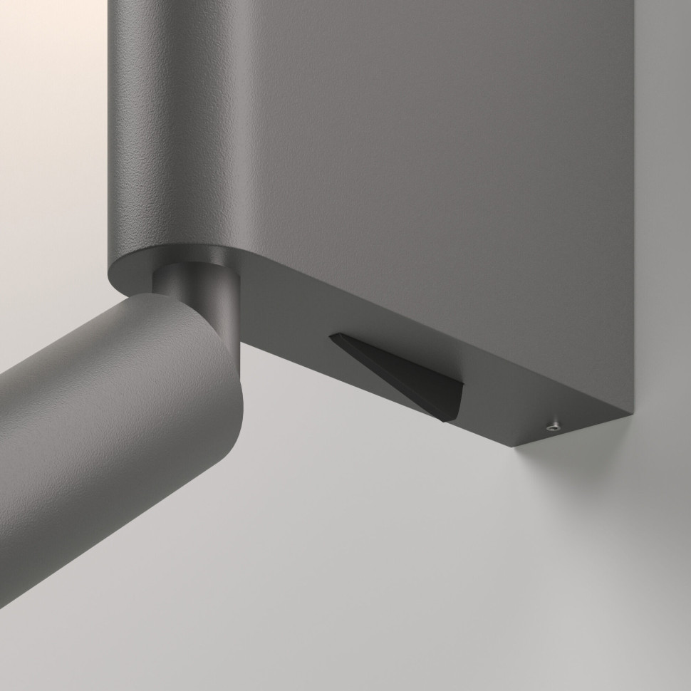 Светильник настенный светодиодный Sarca LED графит 4000К 40111/LED графит