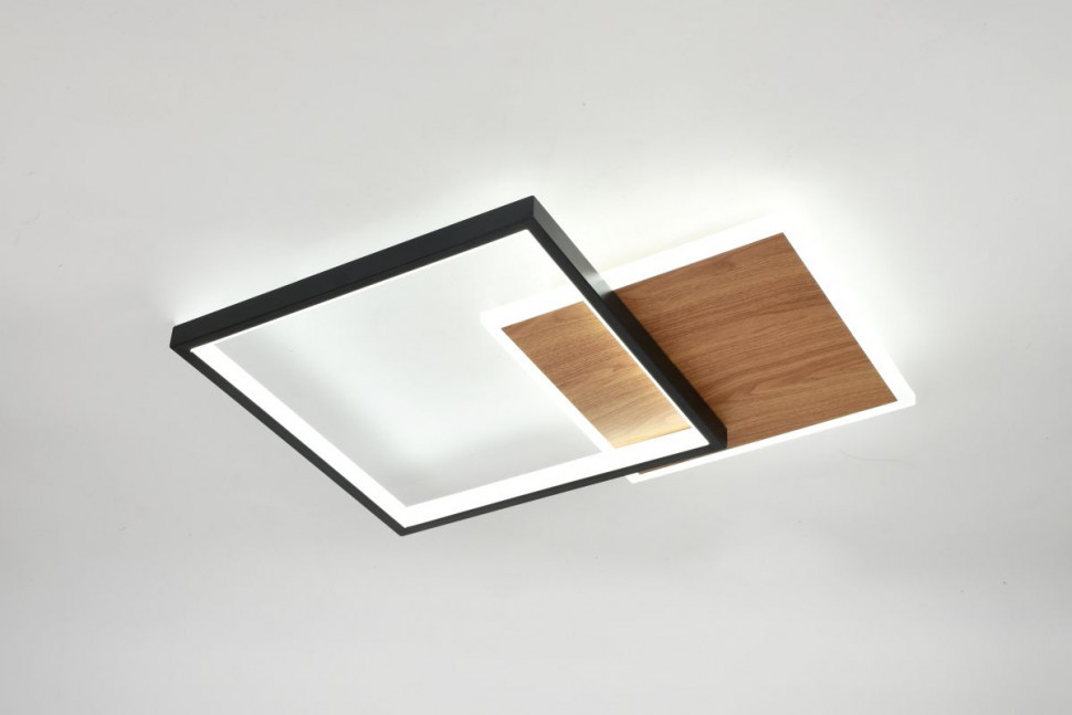 Потолочный светильник Эра Модерн Ferre CLL-1-60-RC BK+Wood
