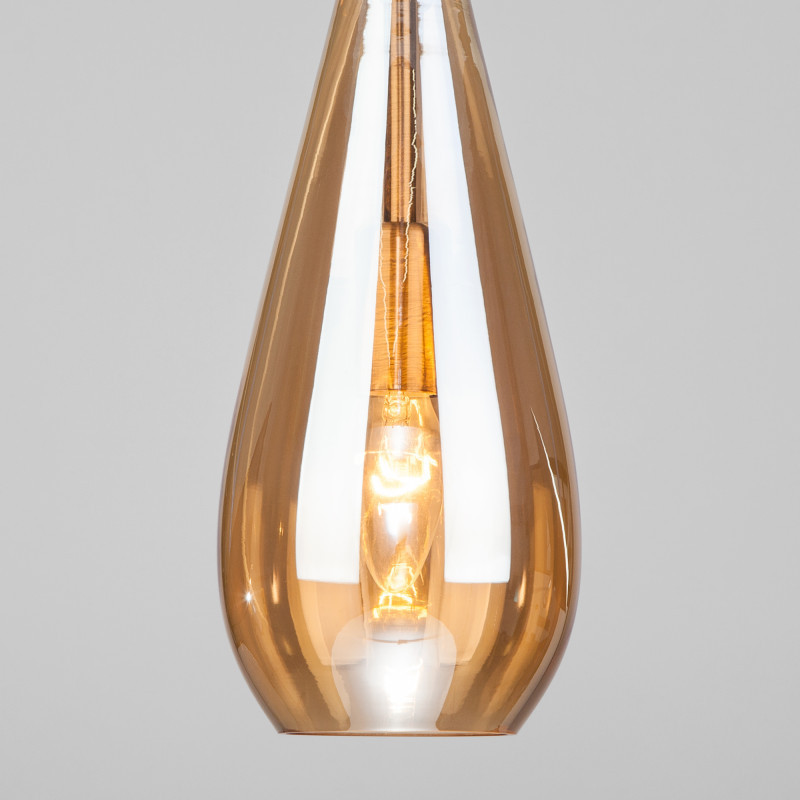 Подвесной светильник Eurosvet 50202/1 янтарный