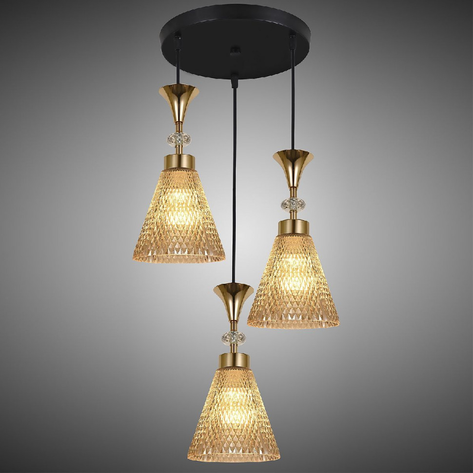 Подвесной светильник Reluce 02005-0.9-03 AMBER