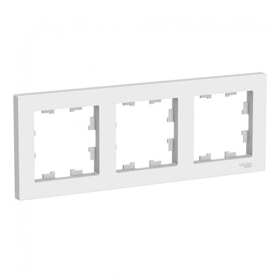 Systeme Electric Atlas Design на 3 поста, белая ATN000103