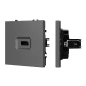 Розетка HDMI, NEO PLUS Vertus-Electro (серый)