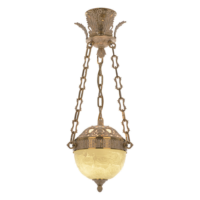 Подвесной светильник Bohemia Ivele Crystal 71000P/20AZ GW Rose Y8