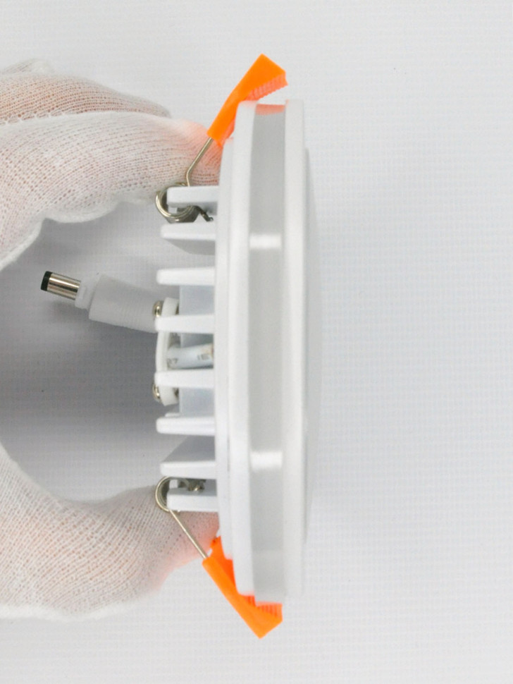 Встраиваемый светильник Elvan VLS-109R-18W-NH-Wh