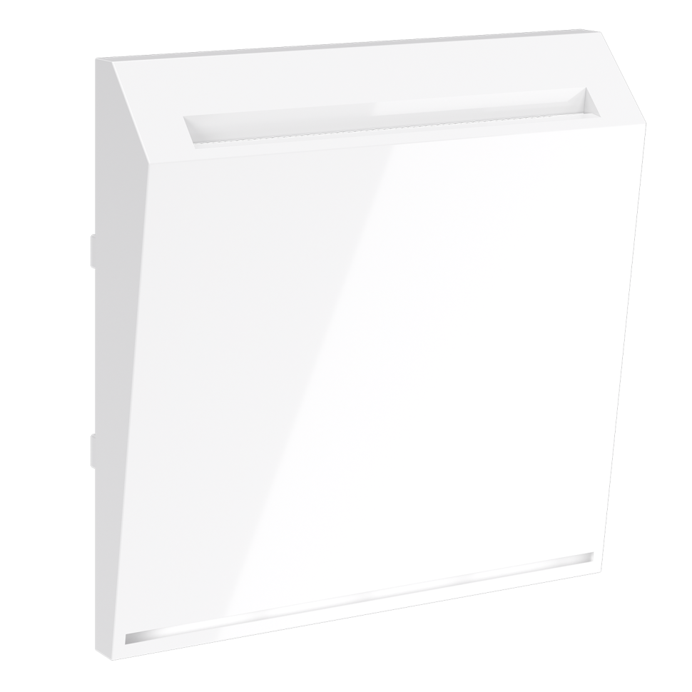 Накладка для выключателя карточного, S70 (белый глянцевый)