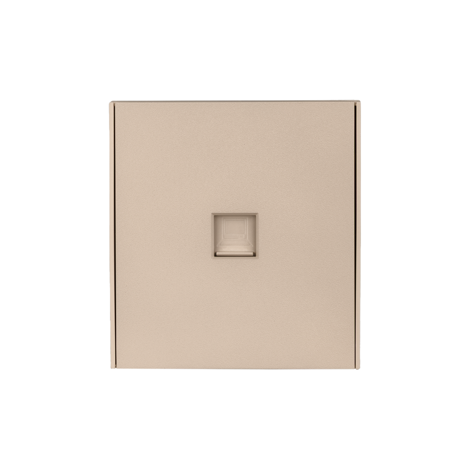 KRANZ Розетка STRONG компьютерная RJ45 кат6 с/у шелк KR-78-0724-8