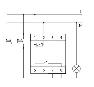 Автомат лестничный AS-222T
