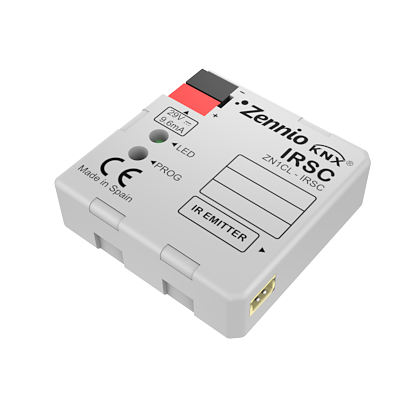 Интерфейс KNX-IR управления кондиционерами и аудио/видео Zennio IRSC plus ZN1CL-IRSC