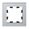 Рамка Systeme Electric Atlas Design Nature на 1 пост, алюминий стекло ATN320301