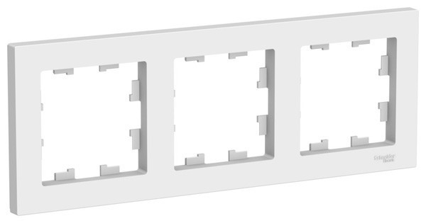 Рамка Systeme Electric Atlas Design на 4 поста, Лотос ATN001304