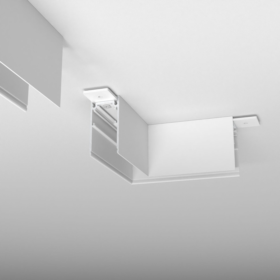 Коннектор угловой для накладного шинопровода Slim Magnetic 85090/11