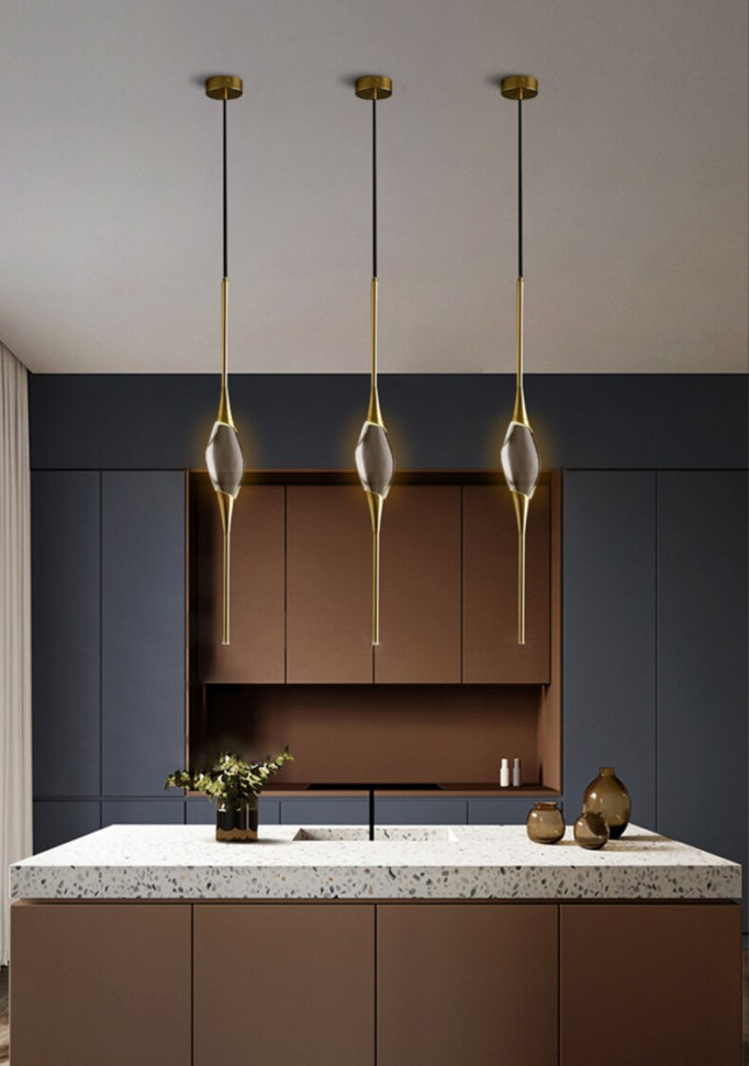 Подвесной светильник DeLight Collection Pezzo OM82112-1b gold