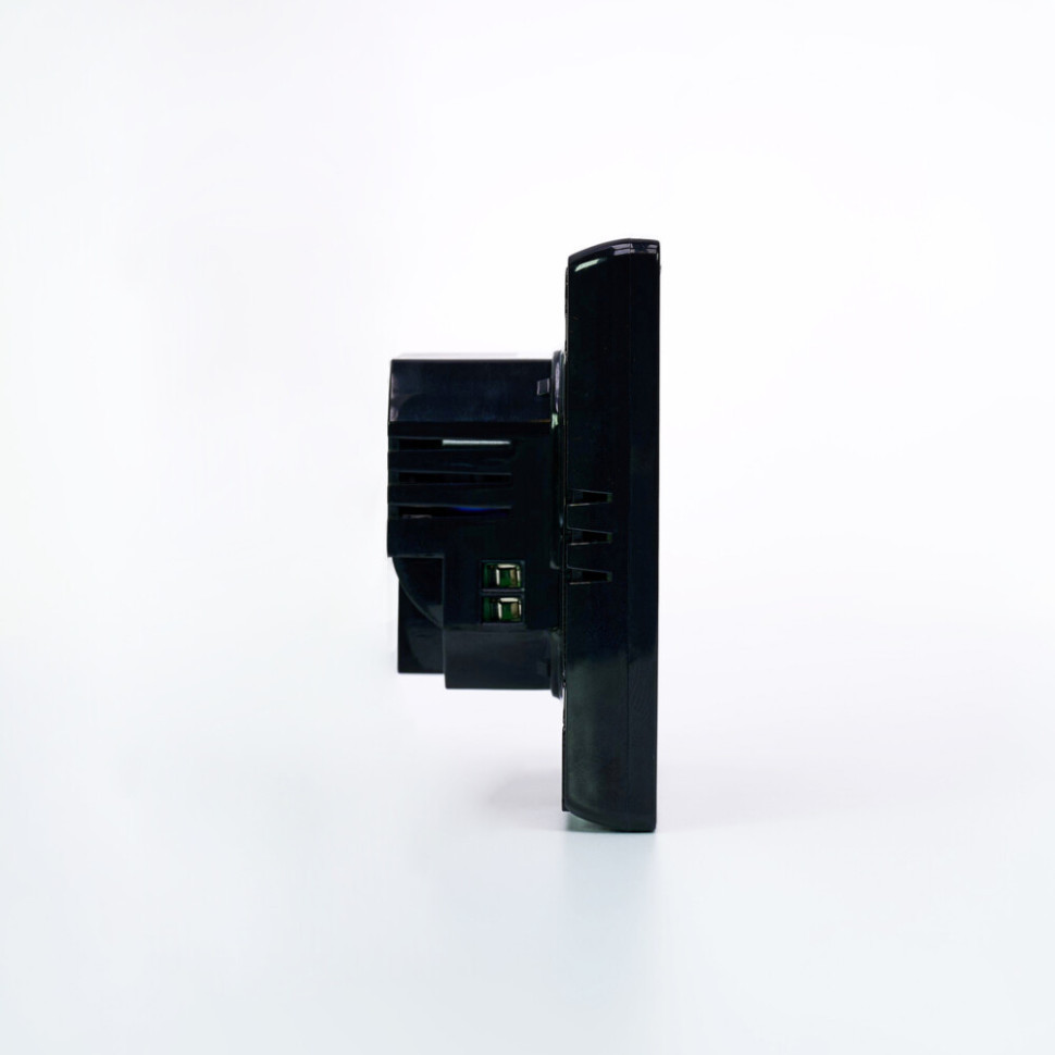 Термостат SE ArtGallery программируемый с Wi-Fi для электрического теплого пола 16А Черный GAL001038