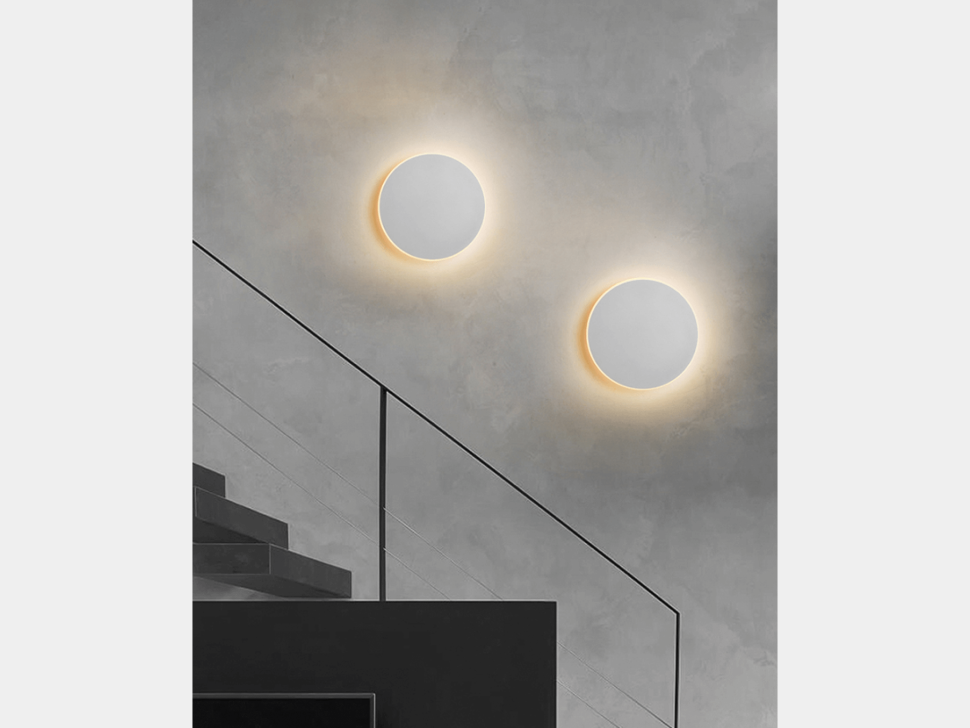  DesignLed Бра декоративное , Белый, 7Вт, 3000K, IP20, ML-R150-WH-WW