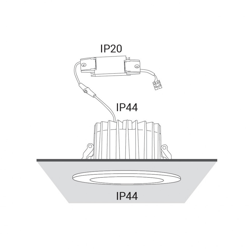 Встраиваемый светильник Nowodvorski Kea Led 8770