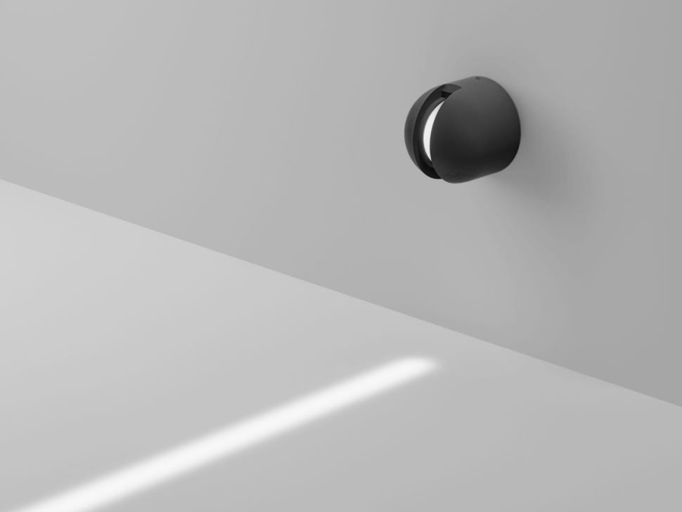  LUMKER Накладной оконный светильник Луч 6 Вт, 5х180°, 220–240 В, 3000K (теплый белый), уличный, IP65, с линзой, GW-AR-GR-6-WW