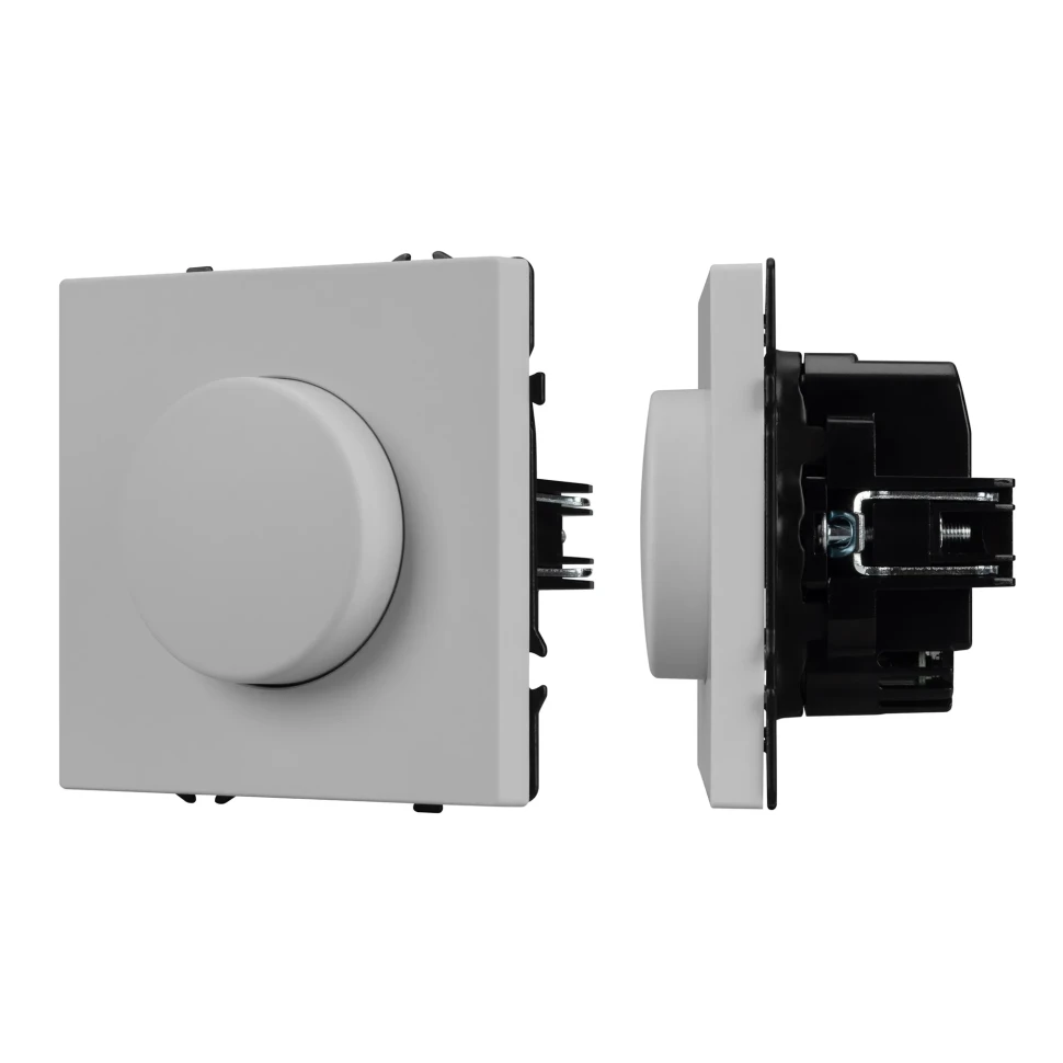 Диммер 220V, 300W, LED 150W, IP-20. NEO PLUS (Светло cерый)  
