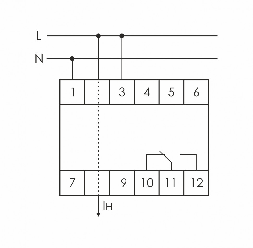 Реле тока для систем автоматики EPP-619-01