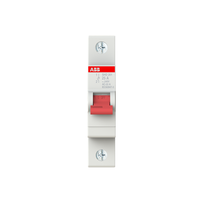 Рубильник ABB SHD201/25 AC/DC 1P 25A 10кА 2CDD271111R0025