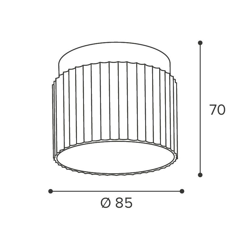 Накладной светильник WOLTA Muse WSL-GX53/19BG