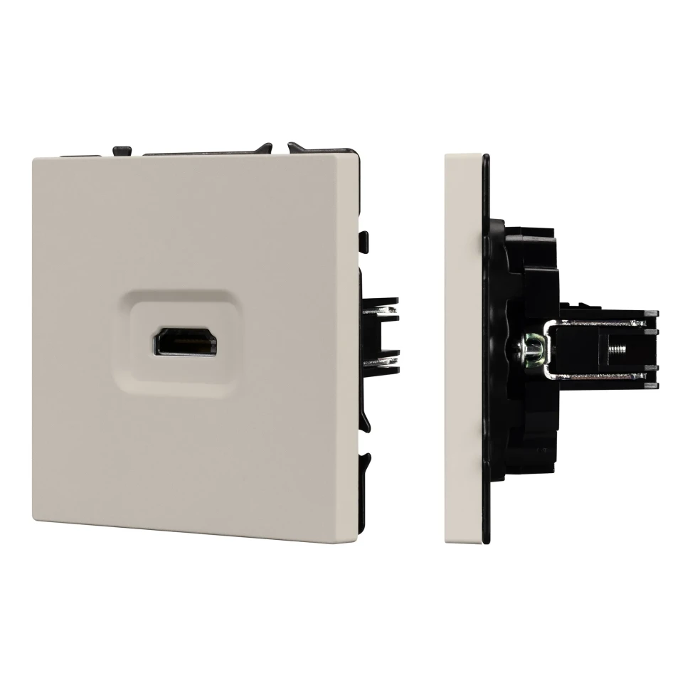 Розетка HDMI, NEO PLUS Vertus-Electro (каешмир)