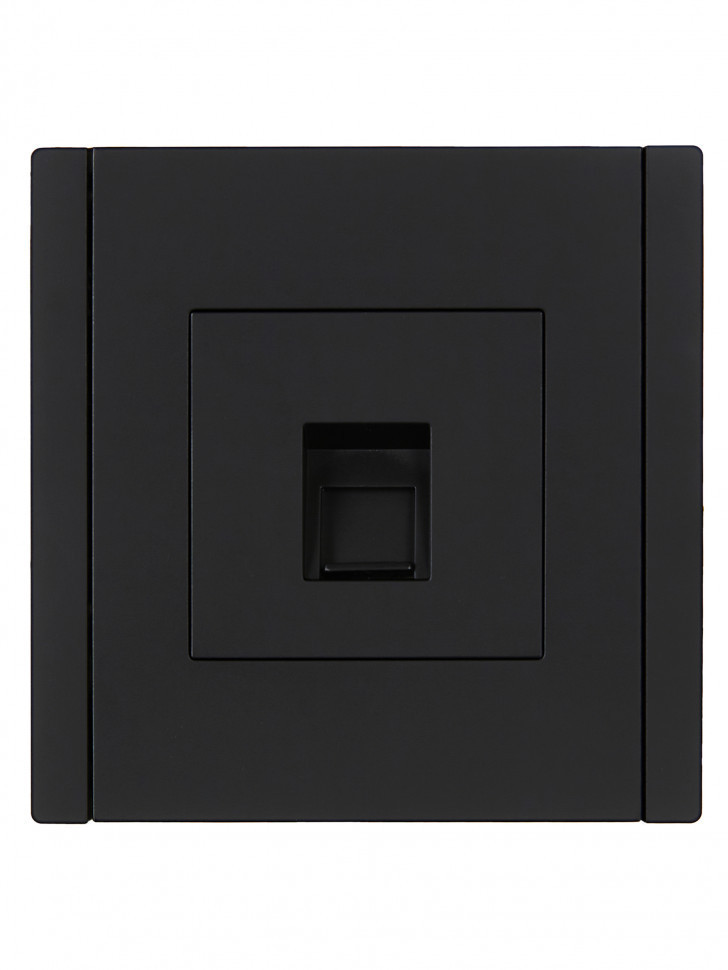 FORTE&PIANO Розетка компьютерная RJ45 кат.5E FP132 черный IEK