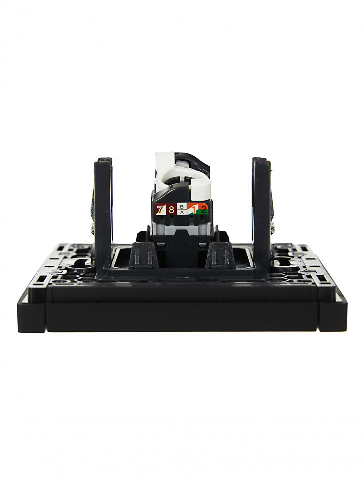 FORTE&PIANO Розетка компьютерная RJ45 кат.5E FP132 черный IEK