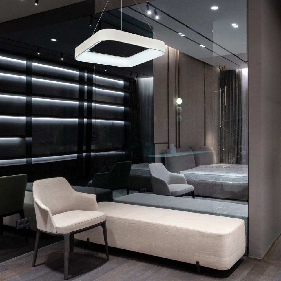 Подвесной светодиодный светильник iLedex North 8288D-600-600 WH