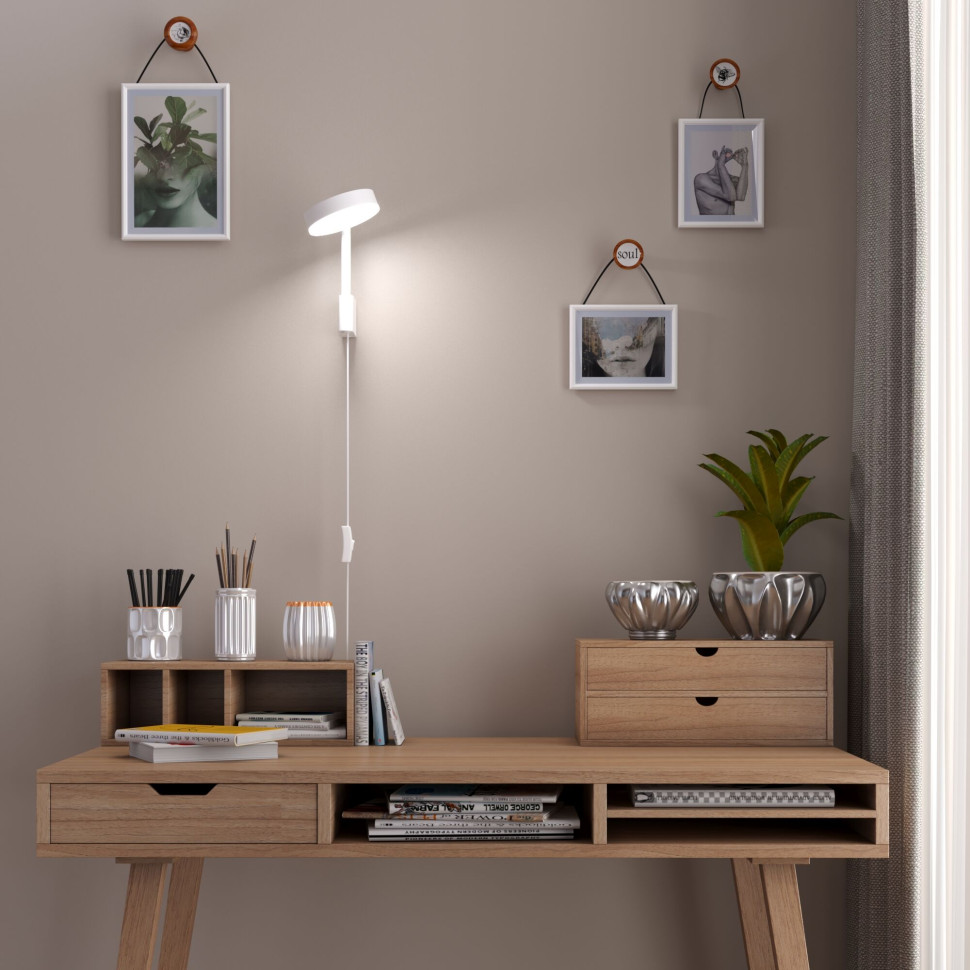 Светильник настенный светодиодный Tobi LED 4000K 40129/LED белый