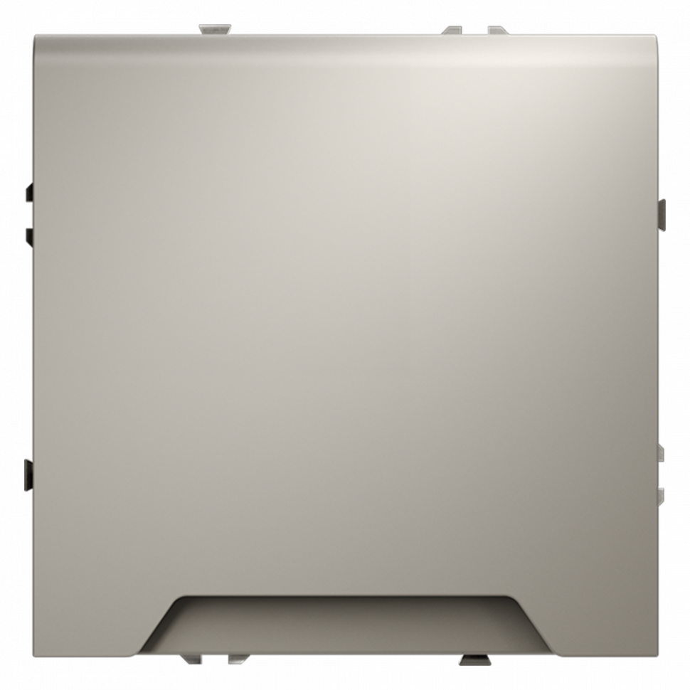 Розетка встраиваемая VOLTUM S70 с заземлением, защитными шторками и крышкой 16А, (кашемир) VLS040303