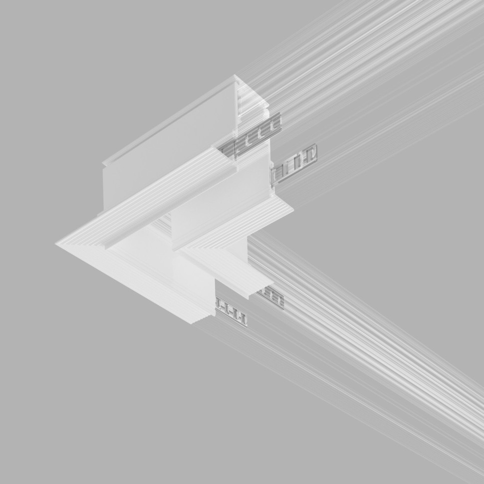Коннектор угловой для встраиваемого шинопровода Slim Magnetic 85092/11
