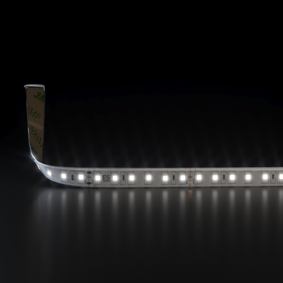 Светодиодная лента 24 В 9,6 Вт/м 120 Led/м 2835 IP65, дневной белый 4200K, 5 м Лента светодиодная 24V 9,6W 120Led 2835 IP65 дневной белый, 5м