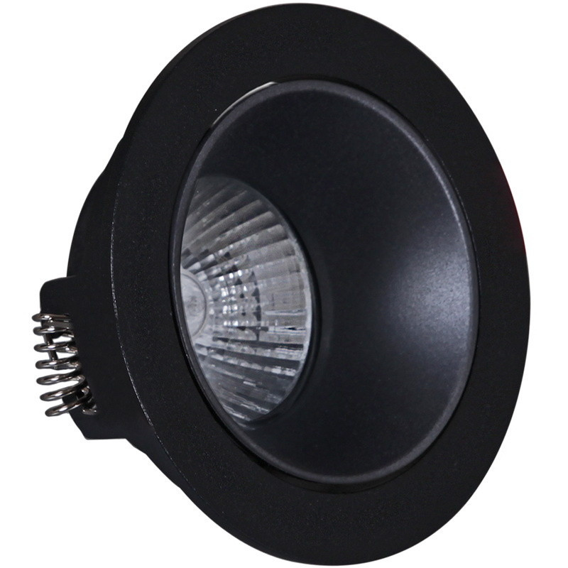 Встраиваемый светильник Reluce 16085-9.0-001PT MR16 BK+DARK GR