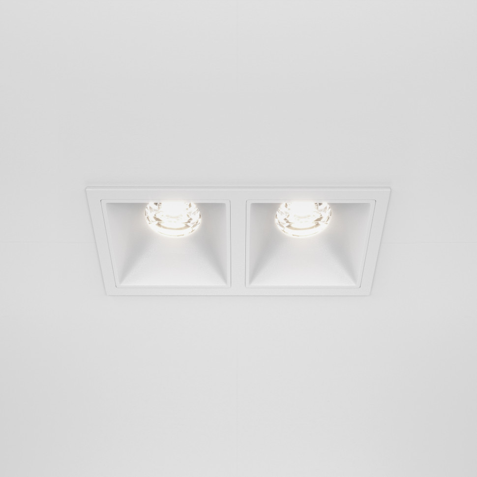 Встраиваемый светильник Technical DL043-02-10W4K-D-SQ-W