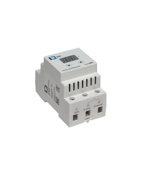 Реле напряжения IQ-30А c термозащитой, 30A