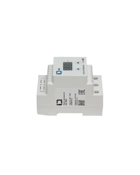 Реле напряжения IQ-30А c термозащитой, 30A