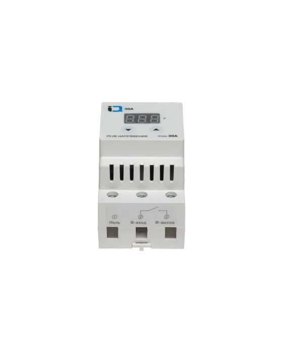 Реле напряжения IQ-30А c термозащитой, 30A