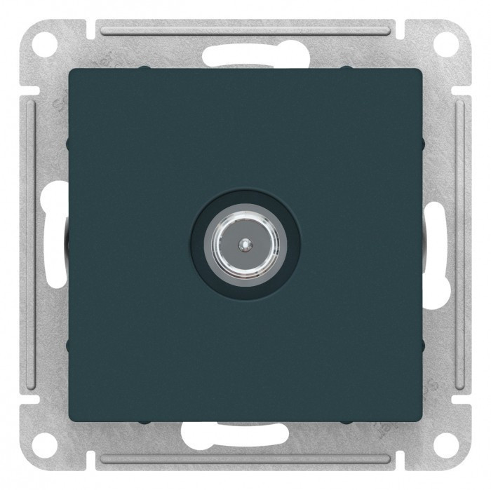 Розетка TV Schneider Electric Atlas Design изумруд ATN000893