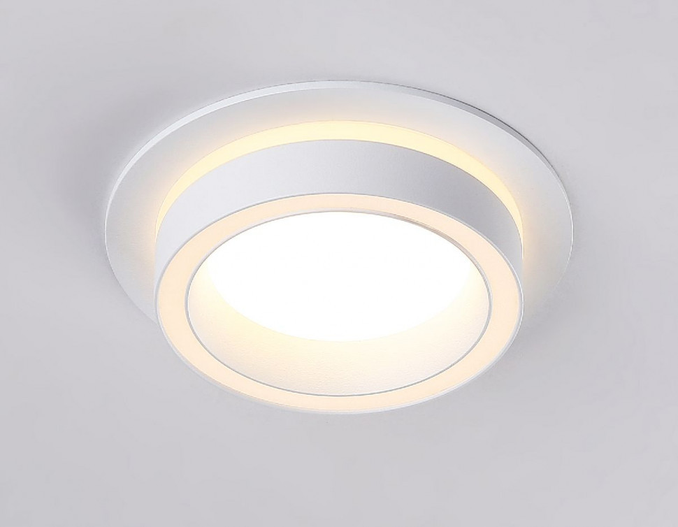 Встраиваемый светильник Ambrella Light GX53 Acrylic tech TN5240