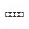KRANZ Рамка STRONG 4-постовая антрацит KR-78-0754-5