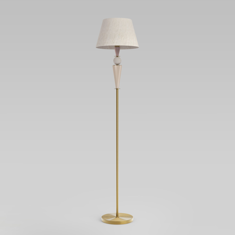 Торшер с декором из керамики 109014