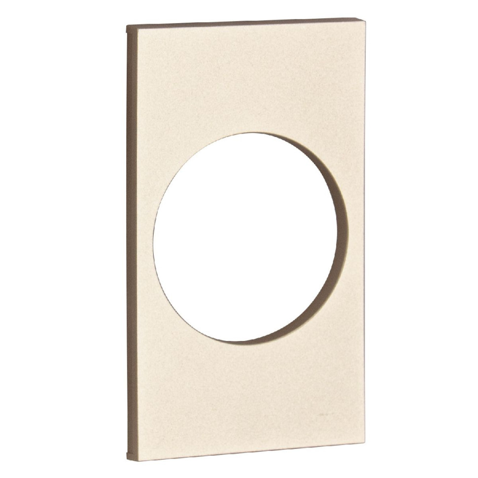 Накладка на розетку 220V с/з со шторками 16A (шампань матовый) MEITON ACH04 